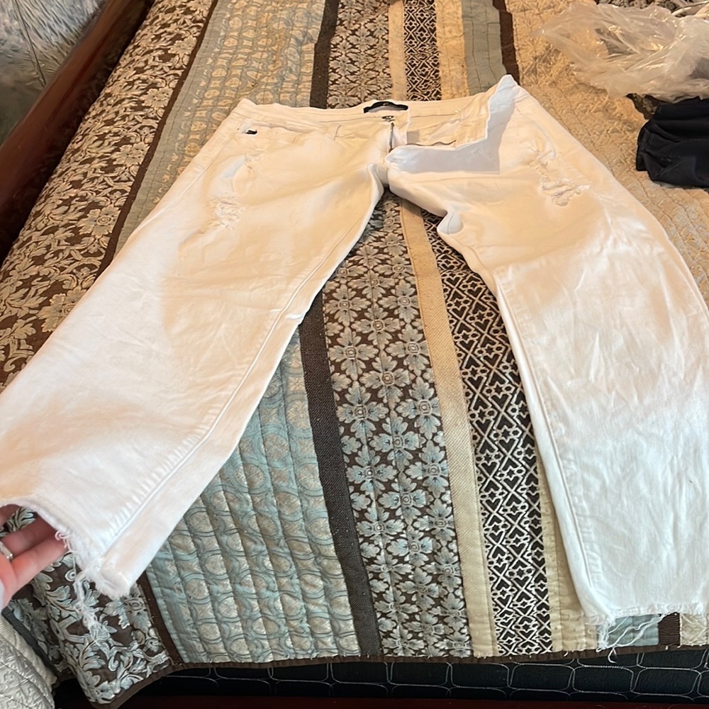 KanCan white denim